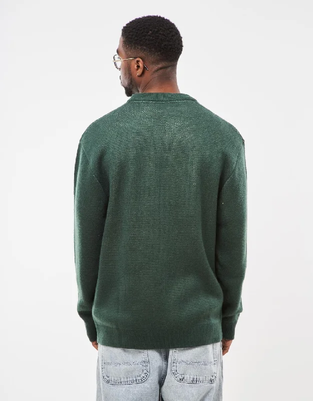 route-one-duck-knitted-sweater-forest-green-001160799