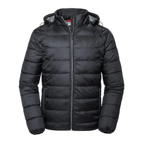 Russell Mens Nano Hooded Padded Jacket