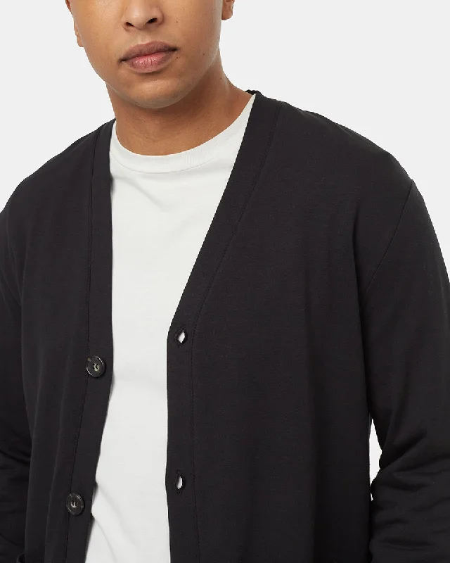 softterry-light-button-front-cardigan-meteorite-black