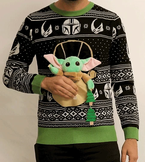 star-wars-baby-yoda-the-child-forces-trees-ugly-christmas-sweater