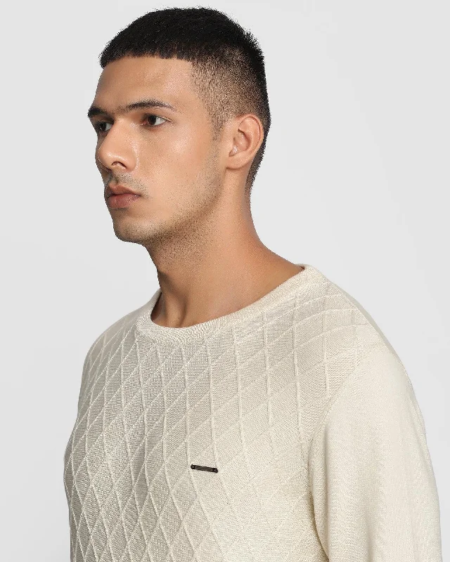 textured-crew-neck-sweater-in-off-white-sant