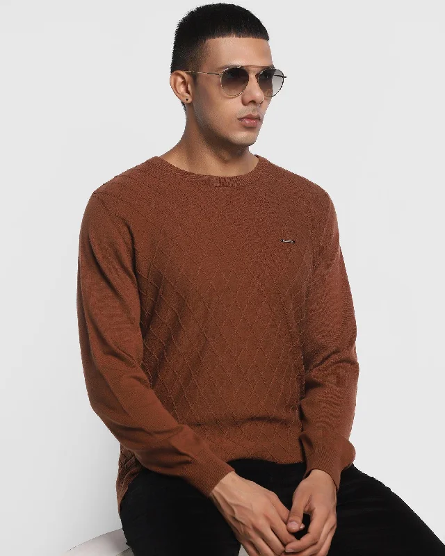 textured-crew-neck-sweater-in-tan-sant