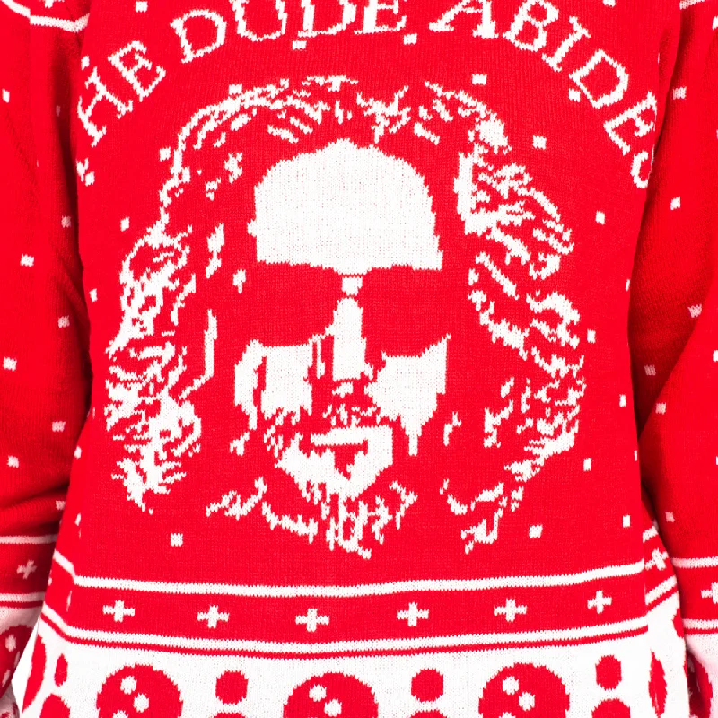 the-big-lebowski-the-dude-abides-ugly-christmas-sweater