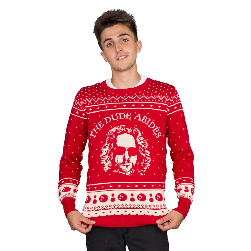 the-big-lebowski-the-dude-abides-ugly-christmas-sweater