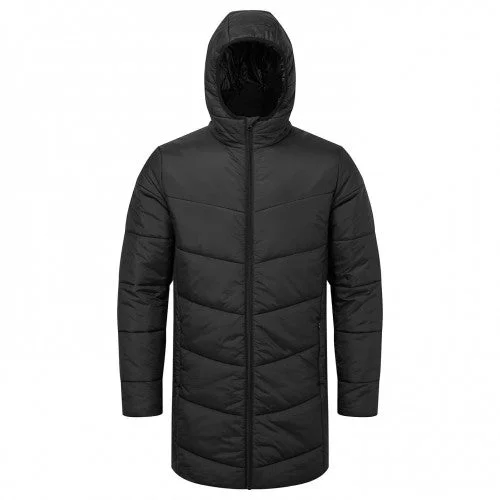 TriDri Mens Microlight Longline Padded Jacket