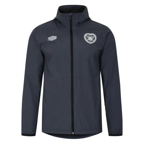 Umbro Mens 23/24 Heart Of Midlothian FC Showerproof Jacket