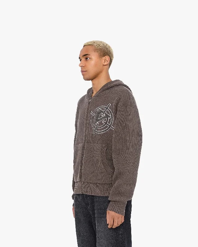 v-logo-knit-zip-hoodie-mudd-brown