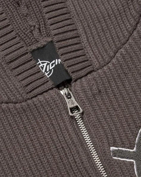 v-logo-knit-zip-hoodie-mudd-brown