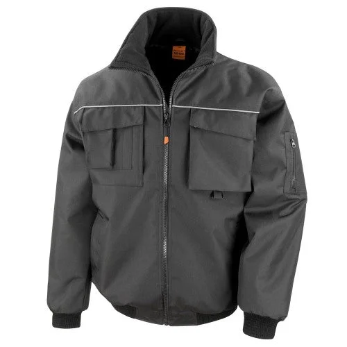 WORK-GUARD by Result Mens Sabre Pilot Jacket