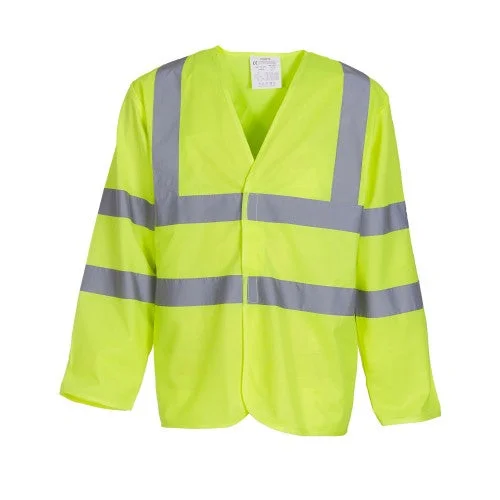 Yoko Mens Hi-Vis Long-Sleeved Jacket