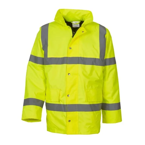 Yoko Unisex Adult Classic Motorway Hi-Vis Padded Jacket