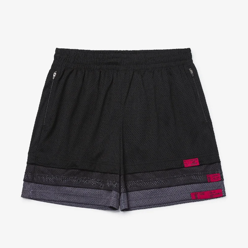 100T X Bristol Studio Triple Hem Shorts - Black