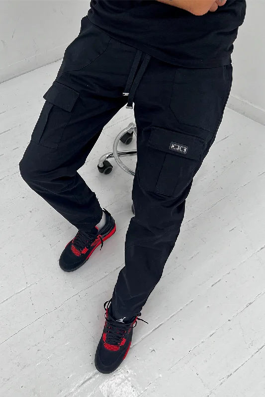 Avail Cargo Pant's - Black