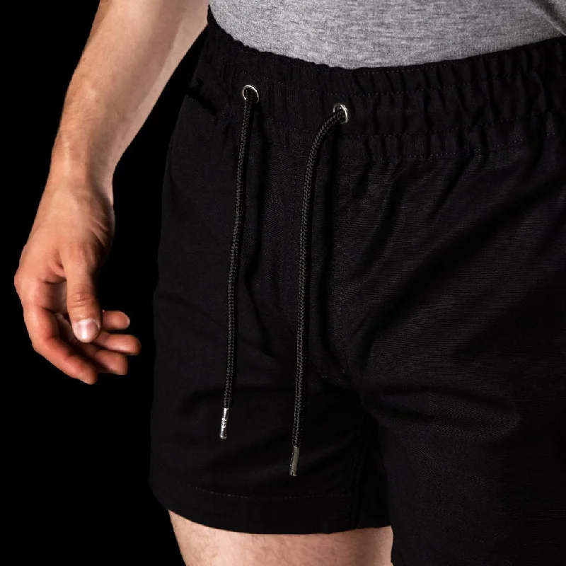 bad-saviour-elastic-waist-work-short-shorts