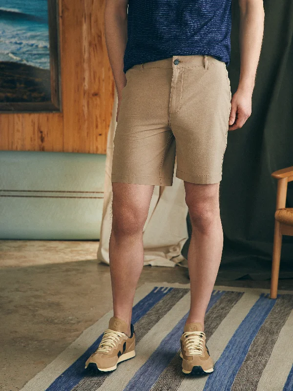 All Day Shorts (7"" Inseam) - Khaki