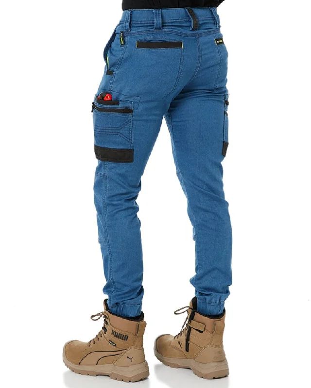 bisley-flex-and-move-stretch-denim-cargo-cuffed-pants-light-denim