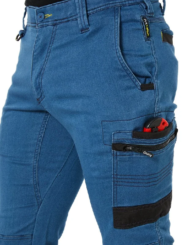 bisley-flex-and-move-stretch-denim-cargo-cuffed-pants-light-denim