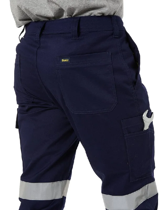 bisley-taped-biomotion-stretch-cotton-drill-cargo-cuffed-pants-navy