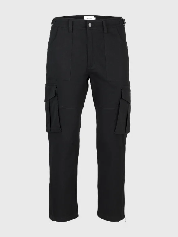 Pantalón cargo Flare - Negro