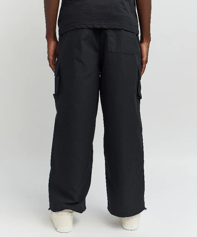 infantry-parachute-wide-leg-nylon-pants-black