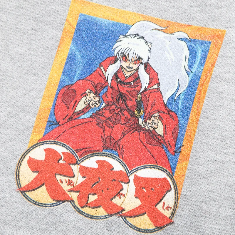 inuyasha-heather-grey-shorts