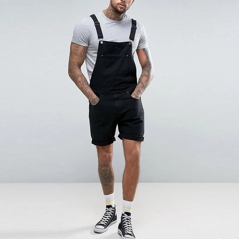 mens-vintage-cargo-denim-shorts-jumpsuit-91802093m