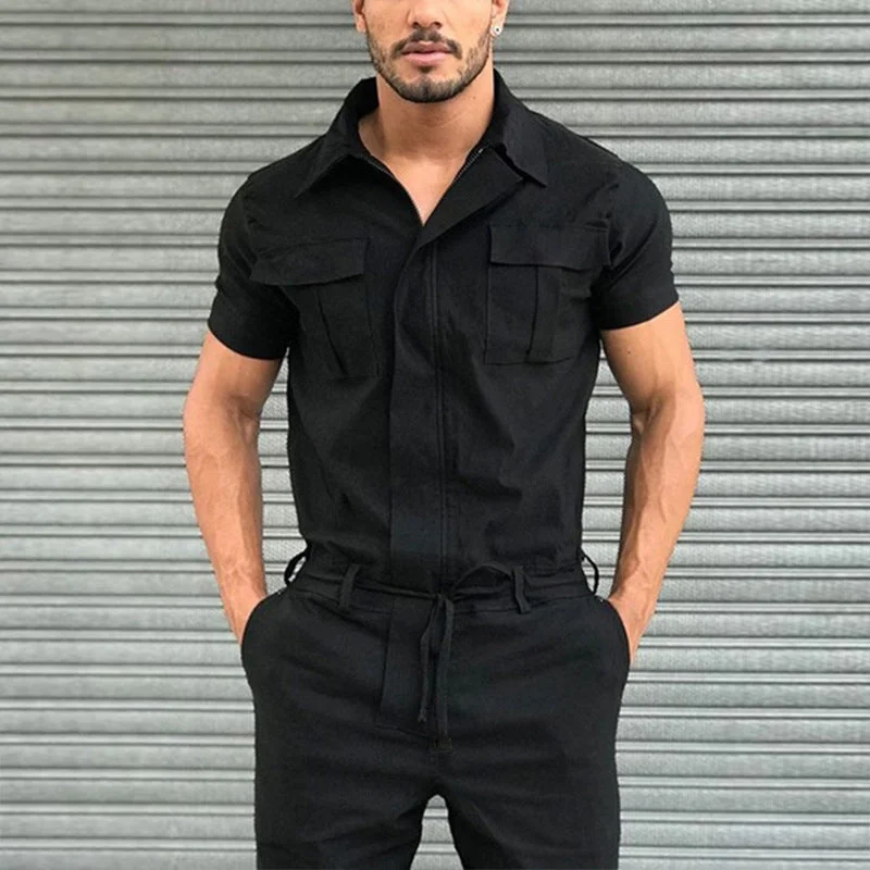 mens-workwear-solid-color-jumpsuit-85674394x