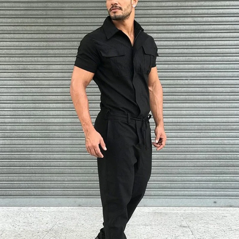 mens-workwear-solid-color-jumpsuit-85674394x