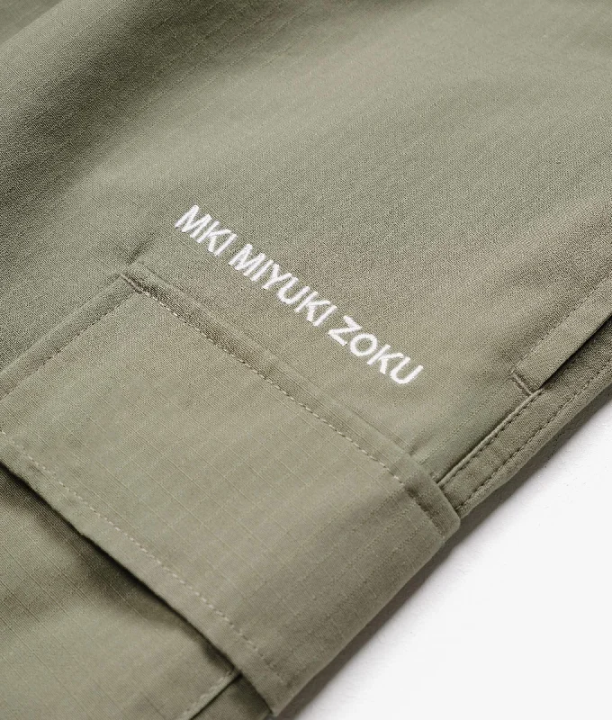 mki-miyuki-zoku-relaxed-fit-ripstop-cargo-pants-sage-green-mkiss4ricapant