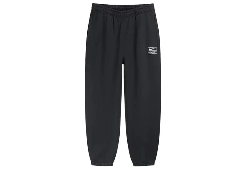 Nike x Stussy Washed Sweatpants Black