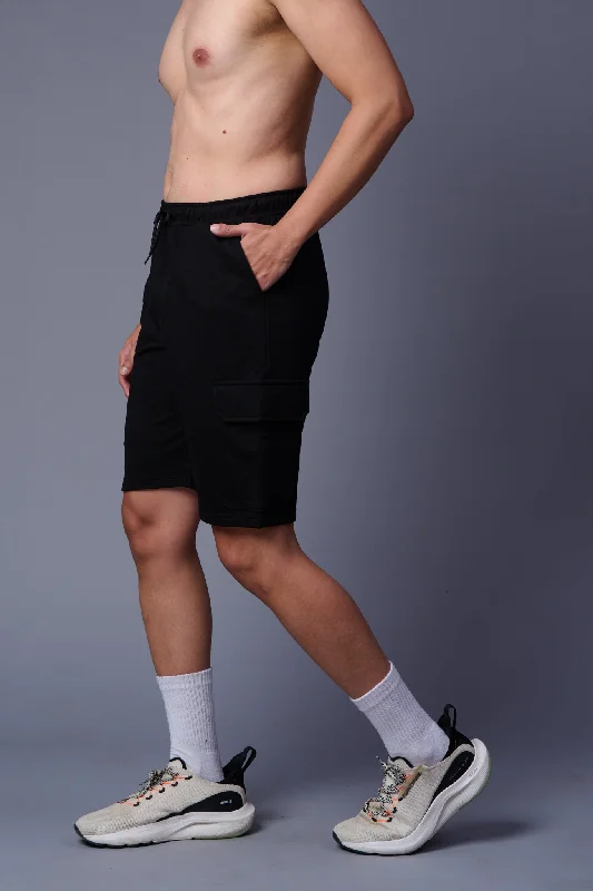 plain-black-shorts-for-men