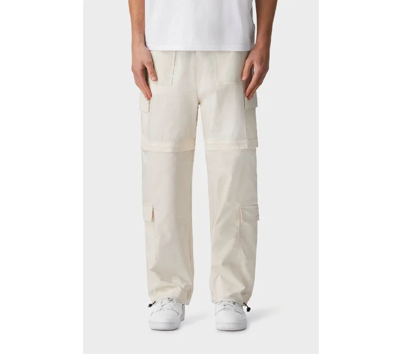 Reggie Convertible Cargo Pant - Off White