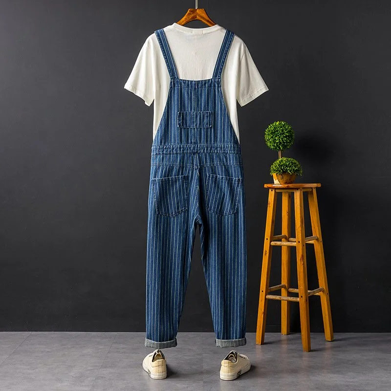 retro-denim-casual-multi-pocket-jumpsuits-overall