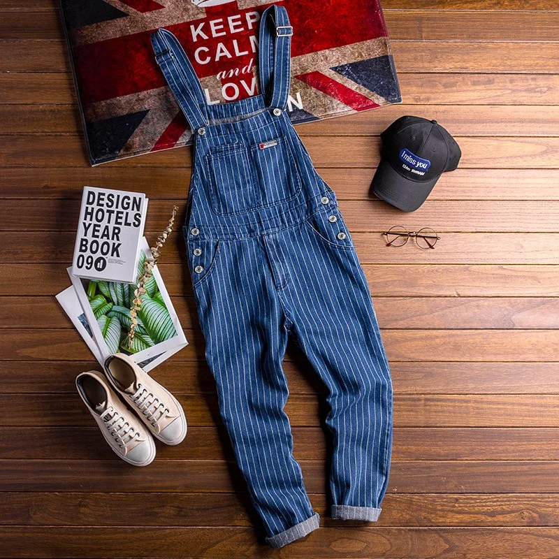 retro-denim-casual-multi-pocket-jumpsuits-overall