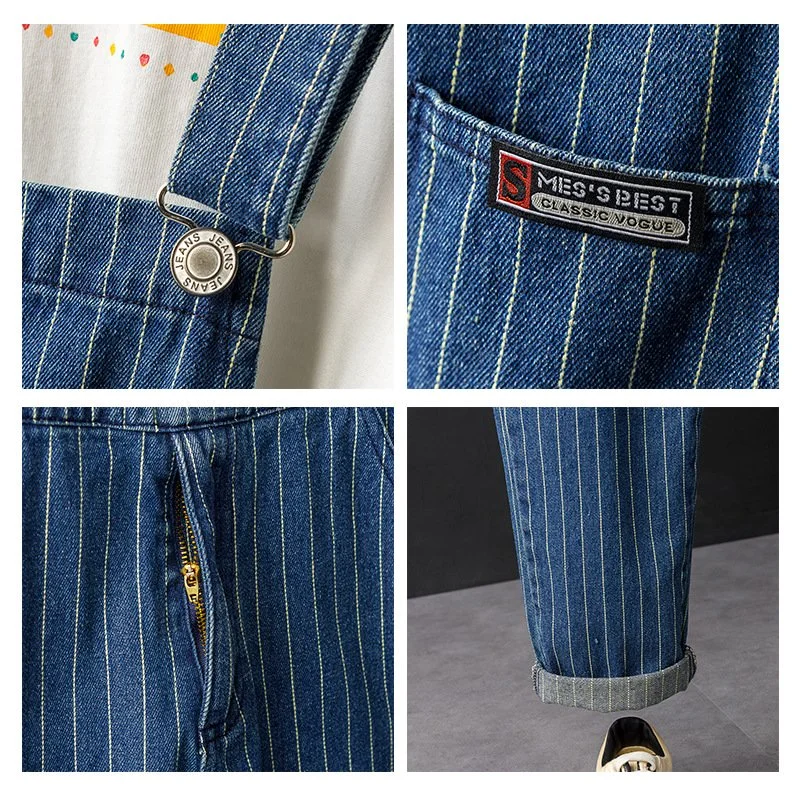 retro-denim-casual-multi-pocket-jumpsuits-overall