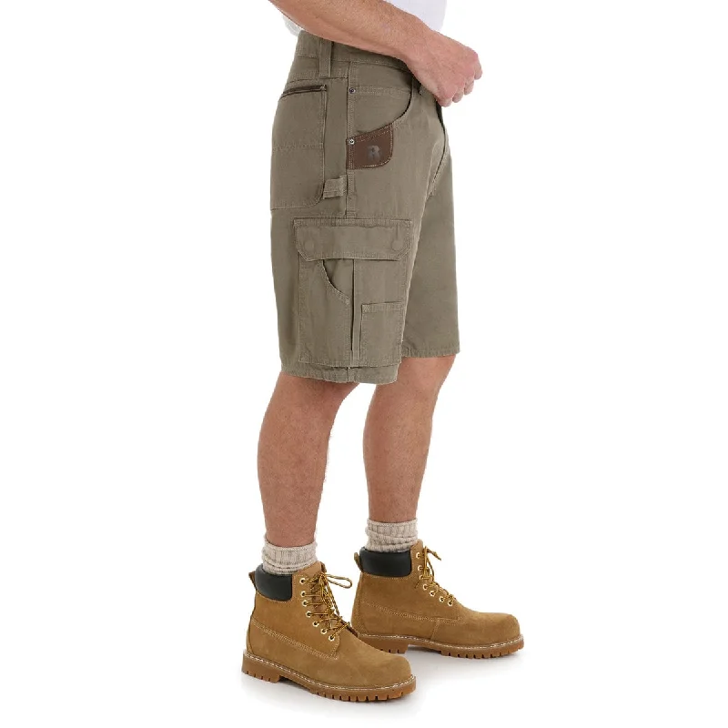 Wrangler Riggs Workwear Ripstop Ranger Cargo Shorts, Bark