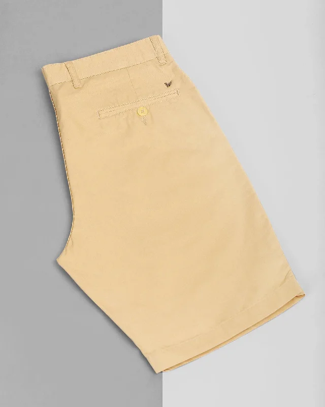 solid-casual-shorts-in-mustard-sam