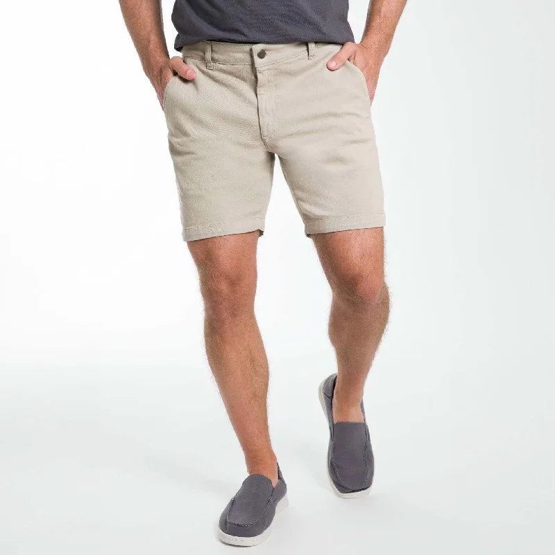 Stone Stretch Washed Chino Short