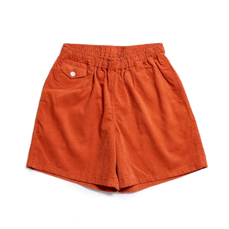 The Real McCoy's Summer Corduroy Swim Shorts Salmon