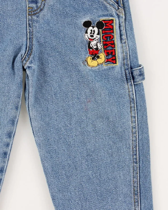 vintage-90s-childrens-mickey-co-denim-dungarees-2-years