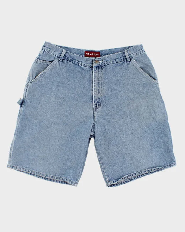 Vintage 90s Nevada Carpenter Denim Shorts - W36