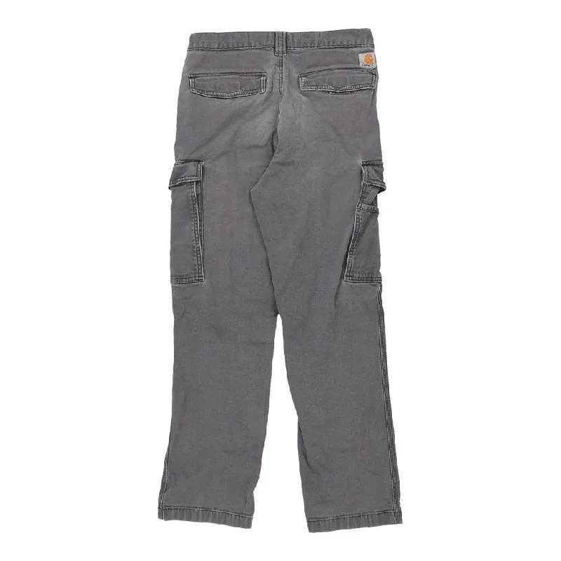 Carhartt Cargo Trousers - 30W 30L Grey Cotton