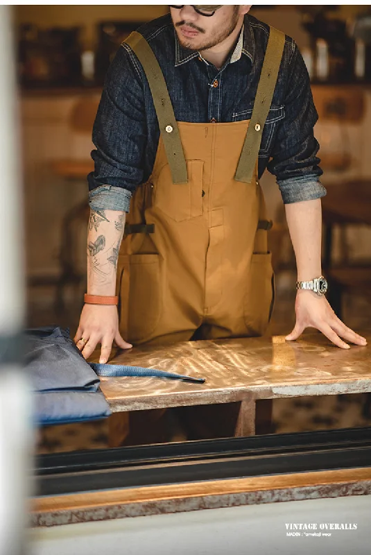 vintage-casual-work-style-overalls-in-khaki