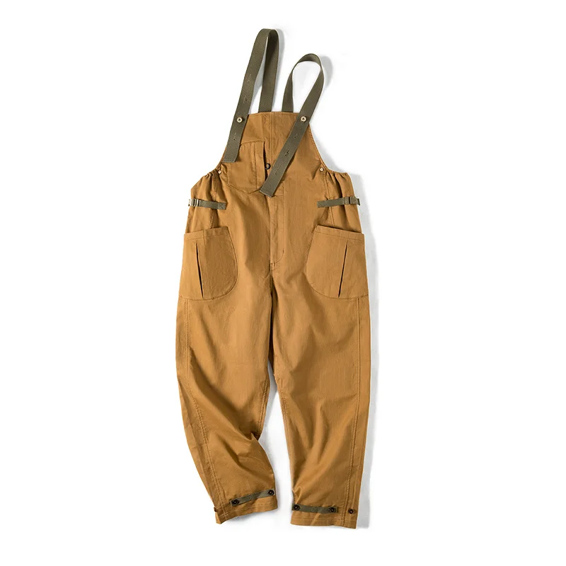 vintage-casual-work-style-overalls-in-khaki