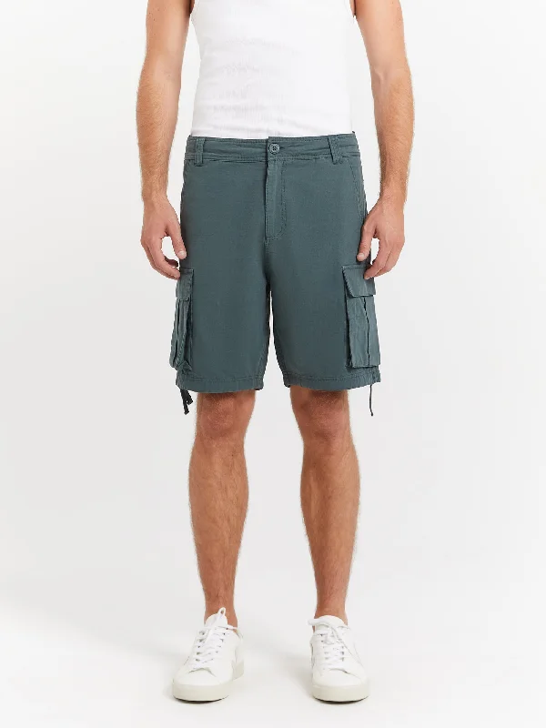 Wyatt Cargo Shorts in Spruce