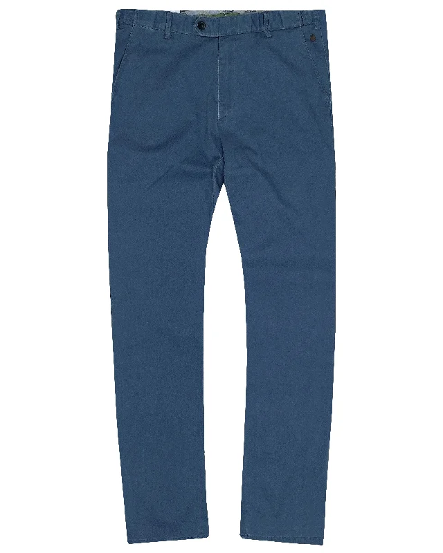 Meyer Oslo Trouser - Blue (Organic)