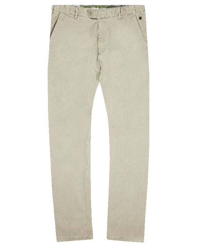 Meyer Oslo Trouser - Beige (Organic)