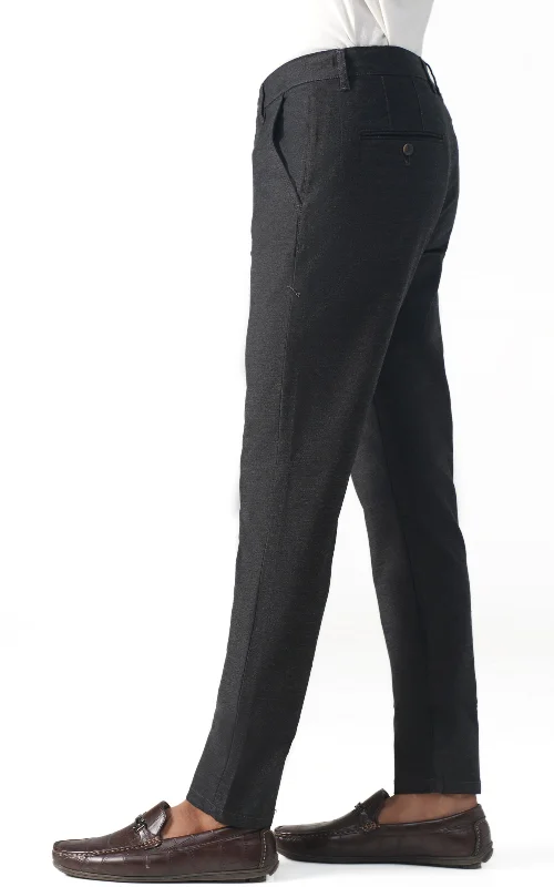 CROSS POCKET CASUAL PANT CHARCOAL