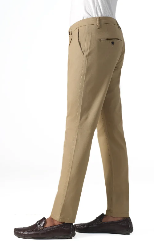 CROSS POCKET CASUAL PANT KHAKI