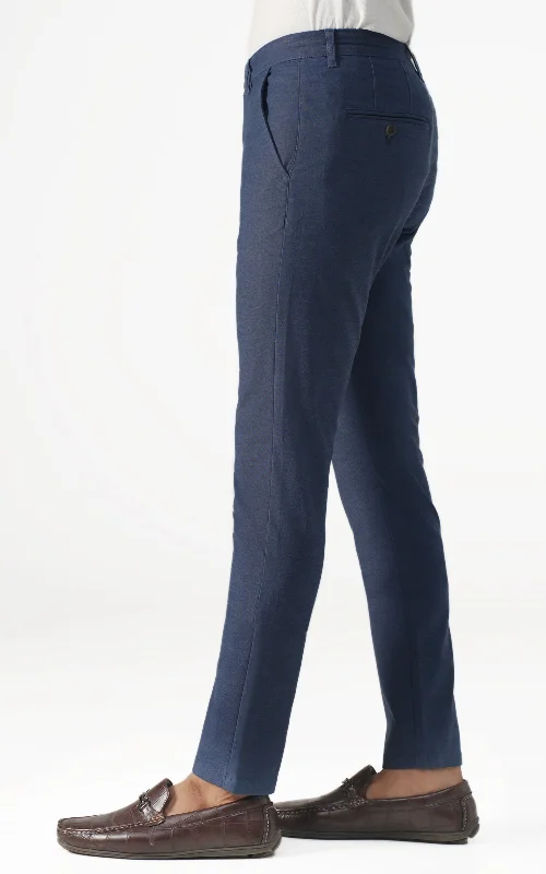 CROSS POCKET CASUAL PANT NAVY